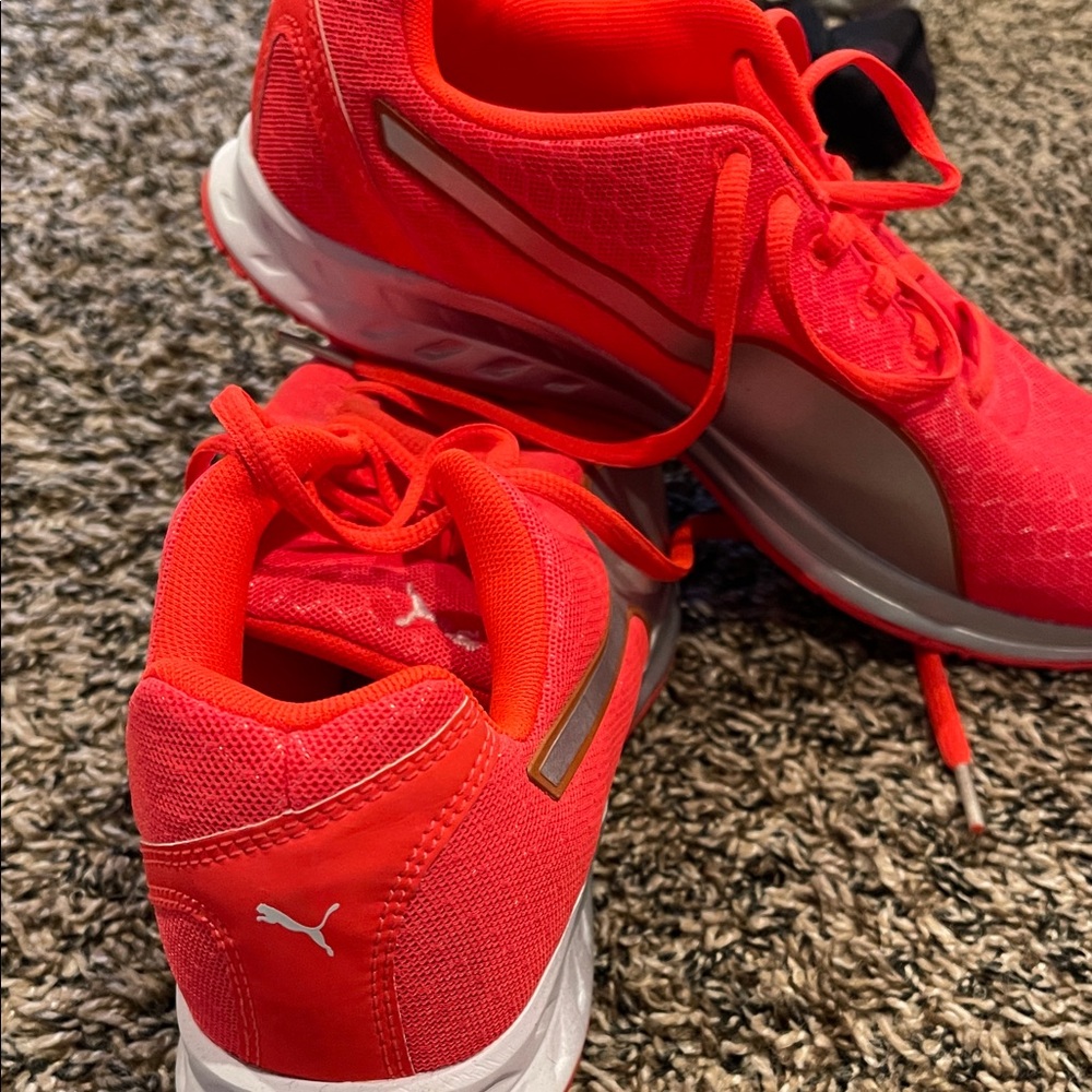 Puma Bright Red Running Shoes